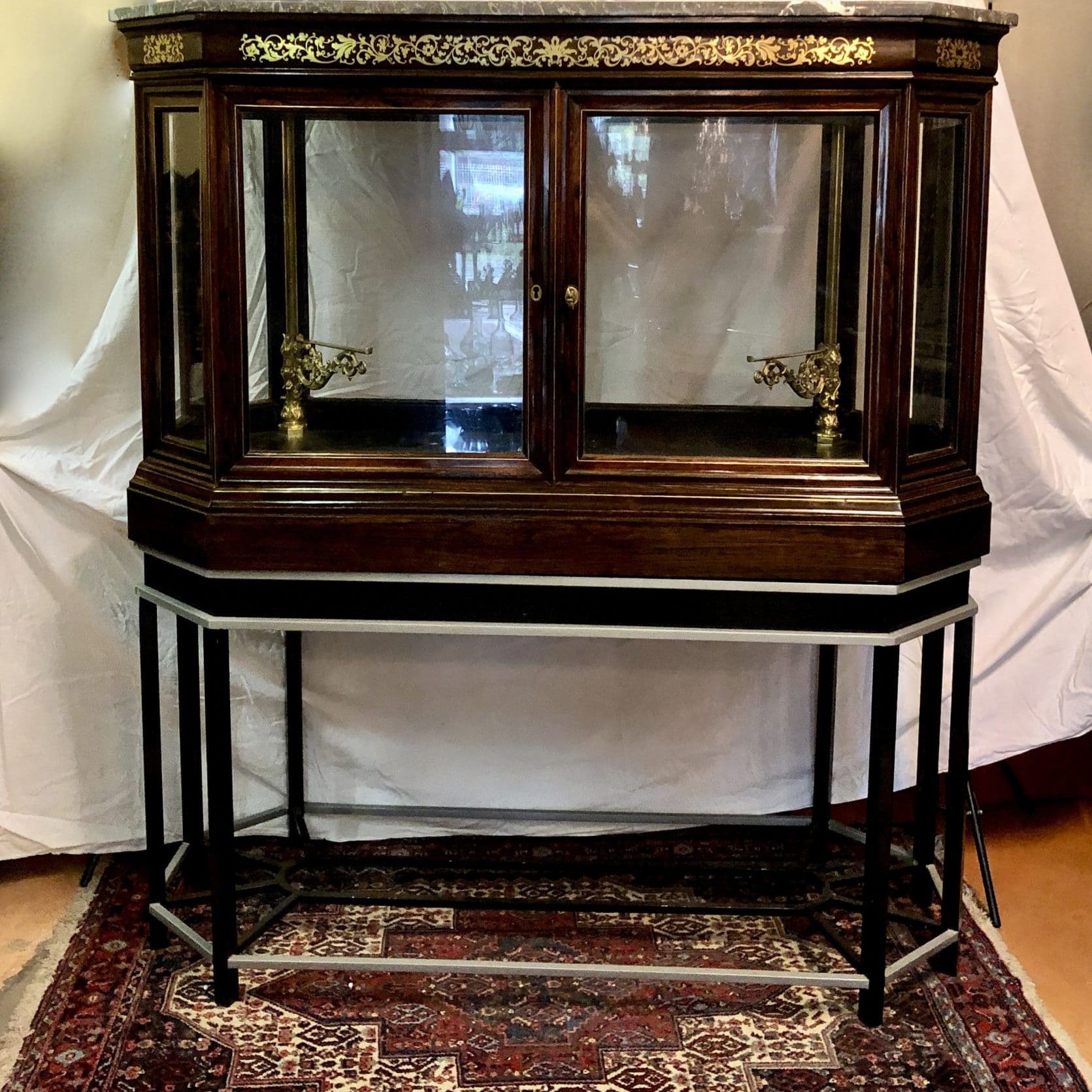 Collection Display Case. Napoleon III, 19th Century