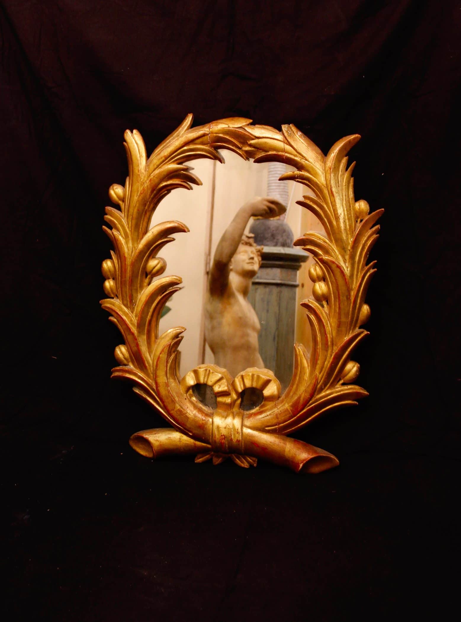 Neoclassical Gilt Wood Mirror, 19th Century