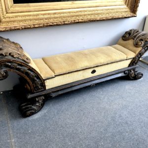 Banquette italienne néoclassique, XIXe siècle