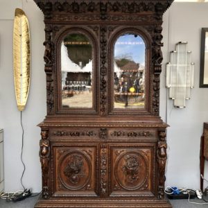 Buffet sculpté style Henri II. Néo-renaissance, XIXe siècle