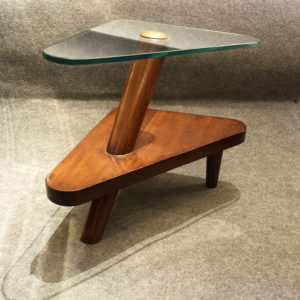 Table d’appoint en teck, 1970/1980