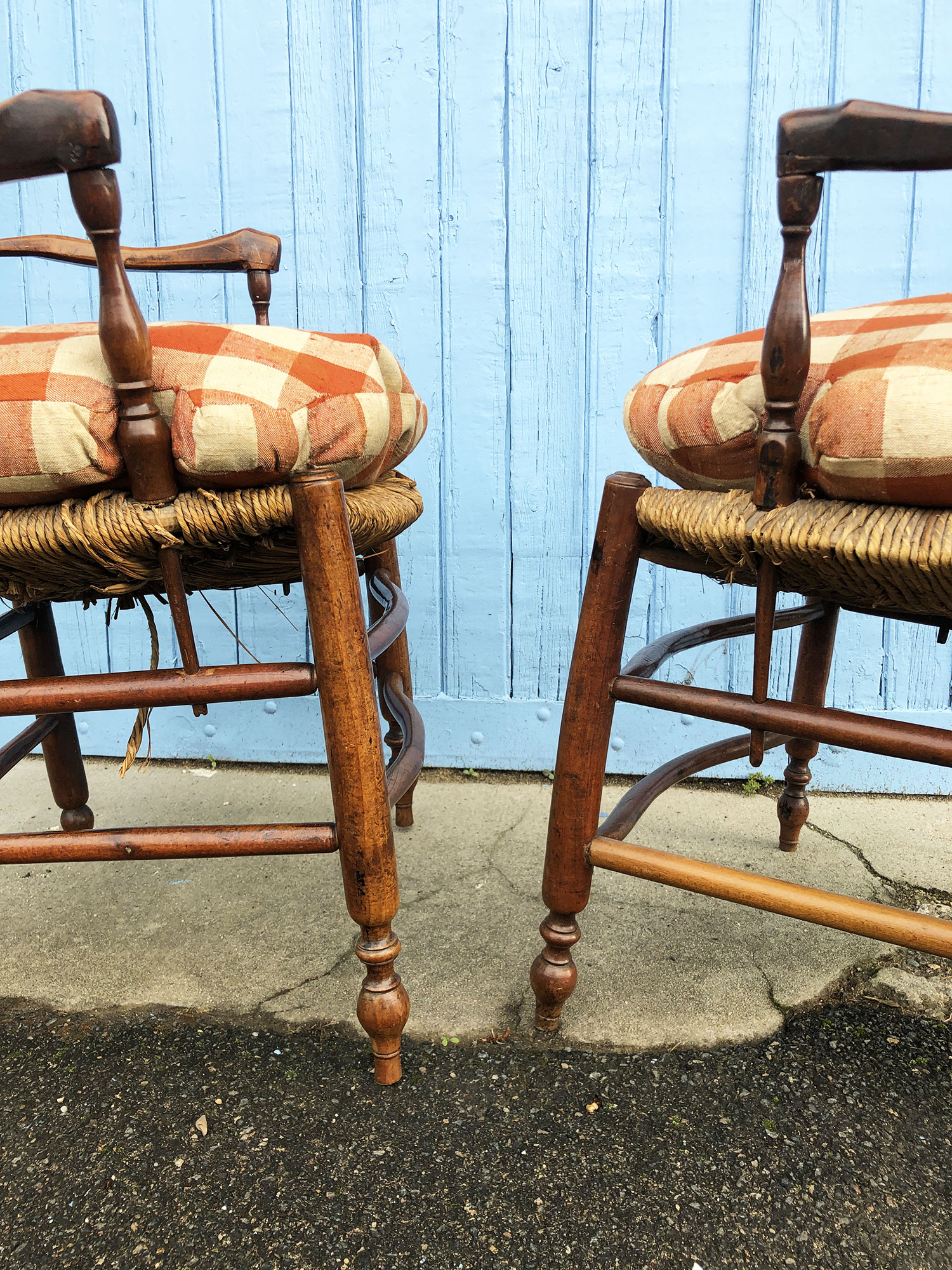 Pair of Provençal Armchairs, Late 18th / Early 19th Century