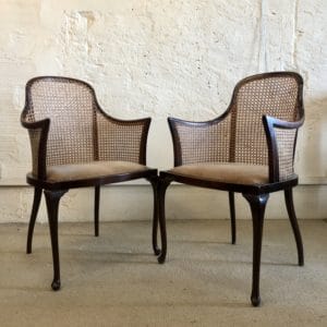 Paire de fauteuils Regency. Angleterre, XIXe siècle