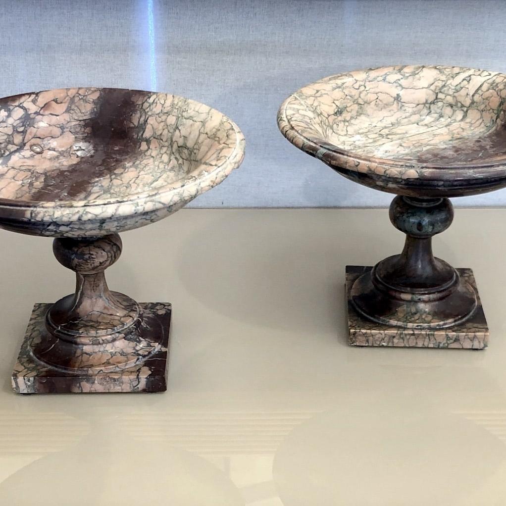 Pair of Marble Bowls, Late 18th Century