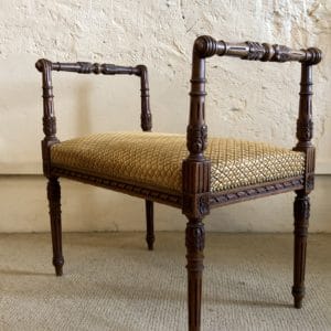 Banquette néoclassique, XIXe siècle