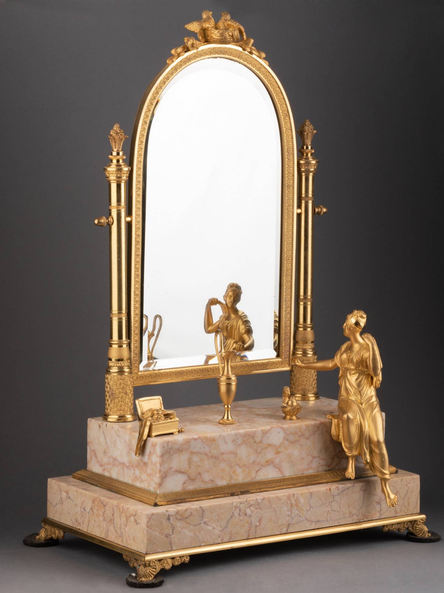Miroir psyché d’époque Empire, début XIXe siècle