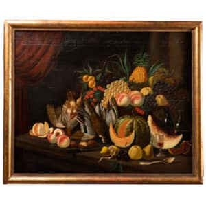 Nature-morte. Huile sur toile, fin XVII - début XVIIIe siècle