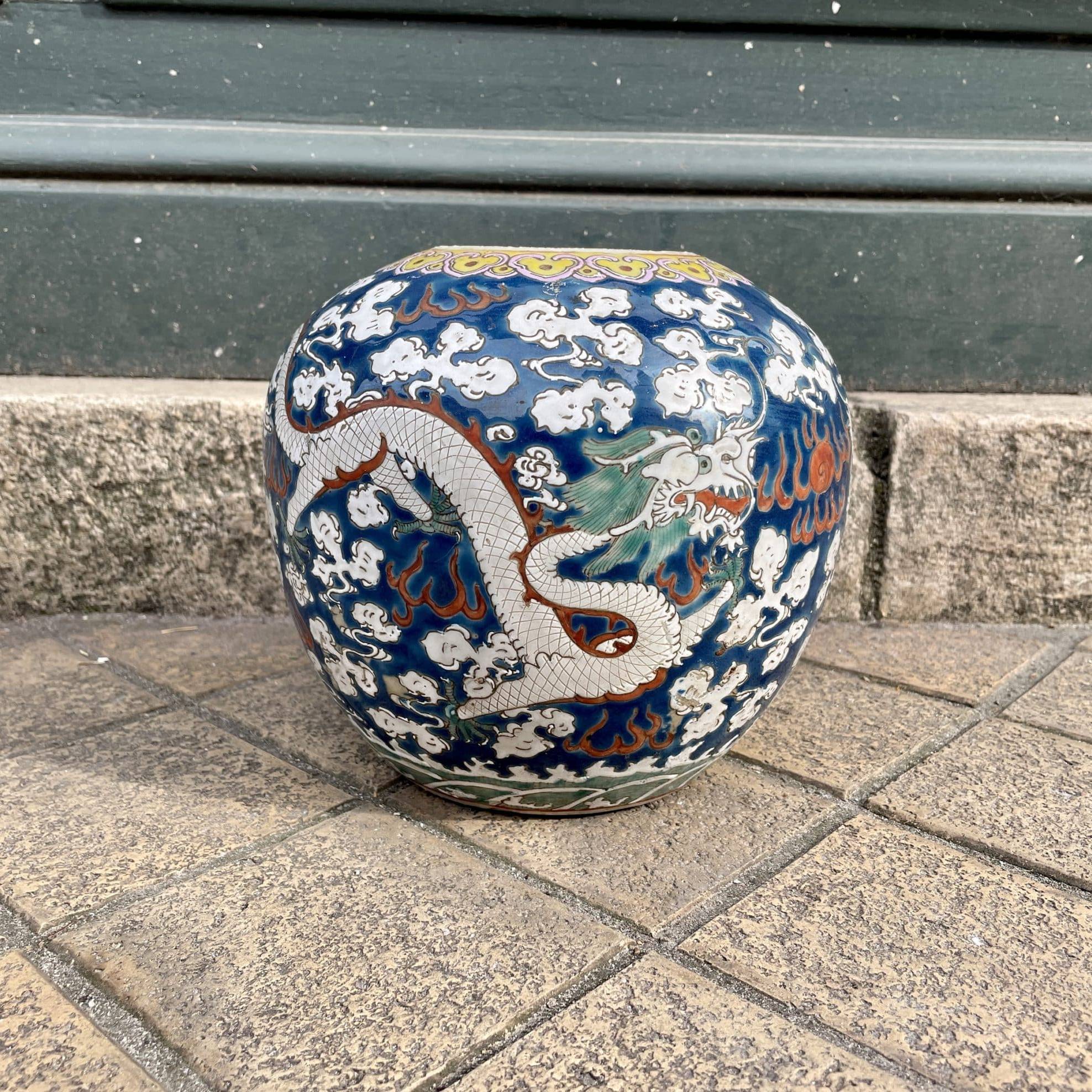 Vase en porcelaine de Chine, fin XIXe