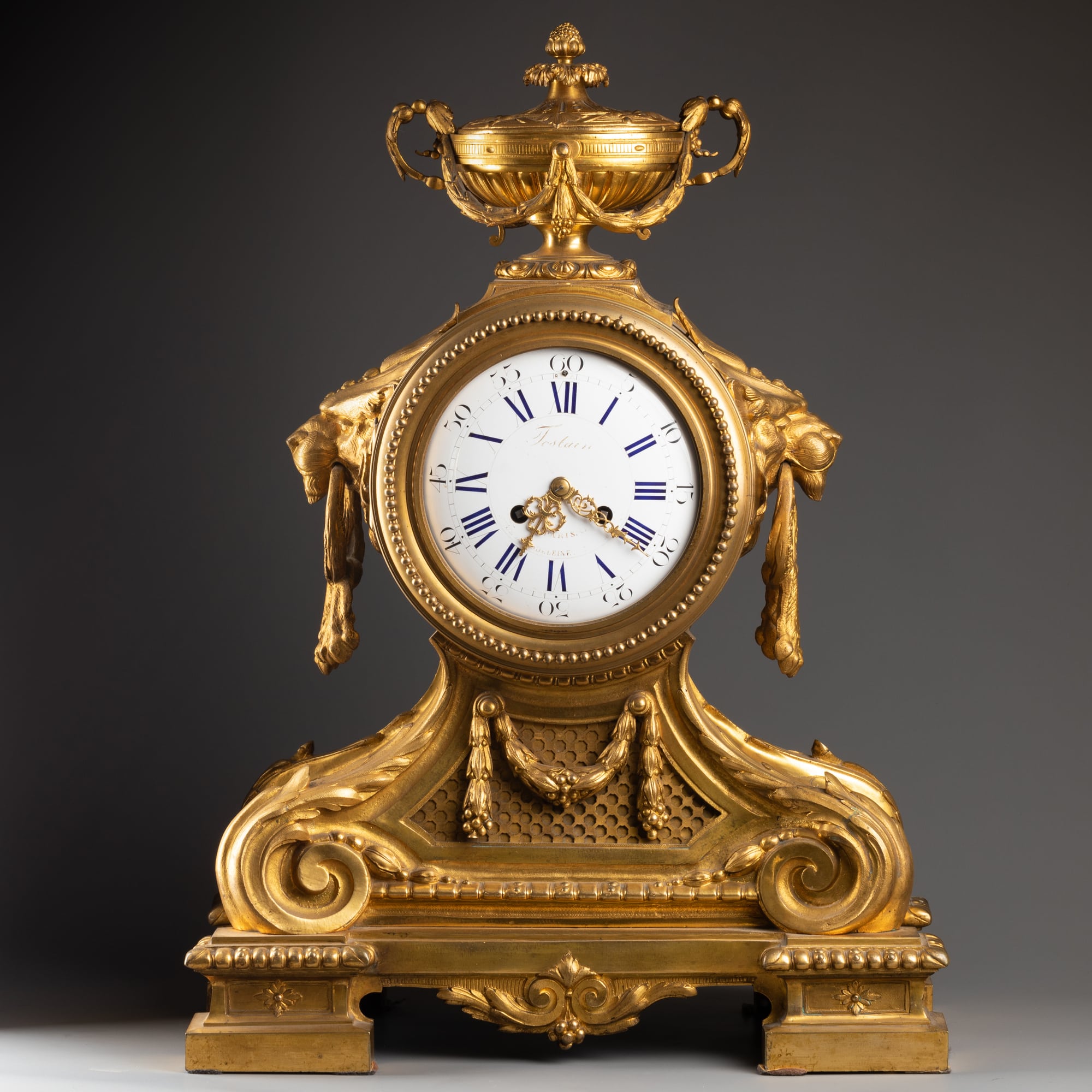 Horloge de cheminée Tostain, XIXe siècle