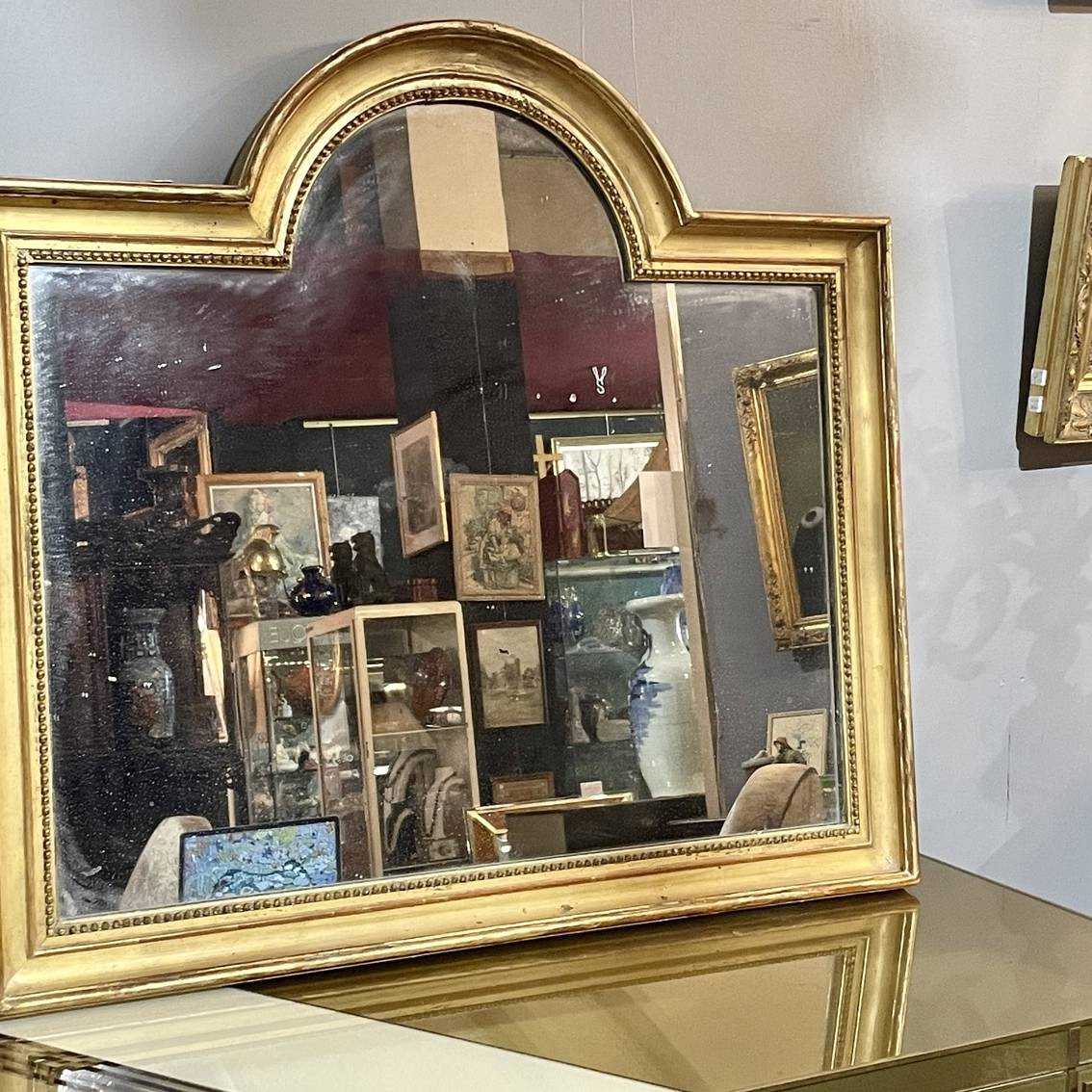 Miroir néoclassique, fin XIXe siècle