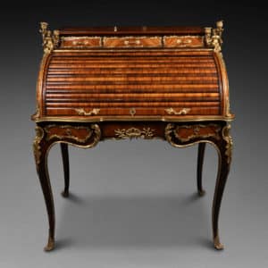 Bureau cylindre de milieu, circa 1830. Estampille de Charles-Guillaume Winckelsen (1812 - 1871)