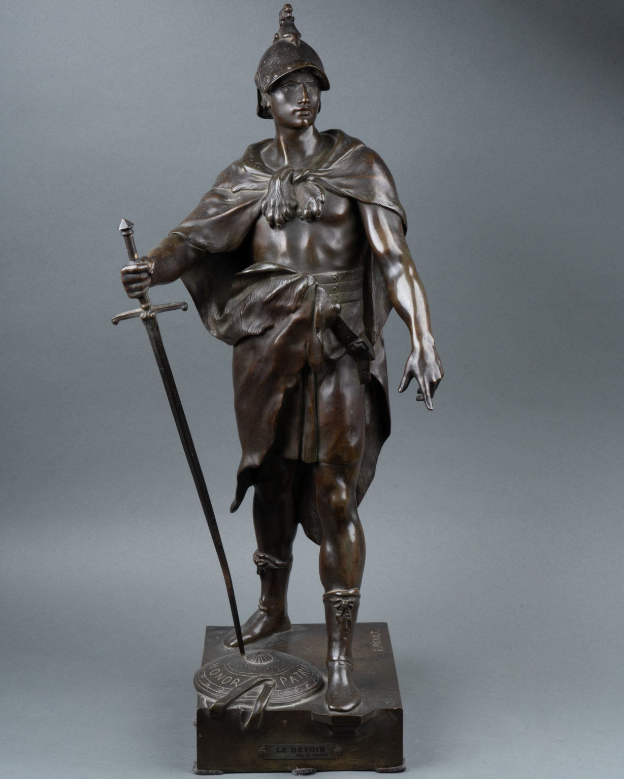Bronze Fauconnerie Émile Picault - Circa 1880 - Fauconnier Salon