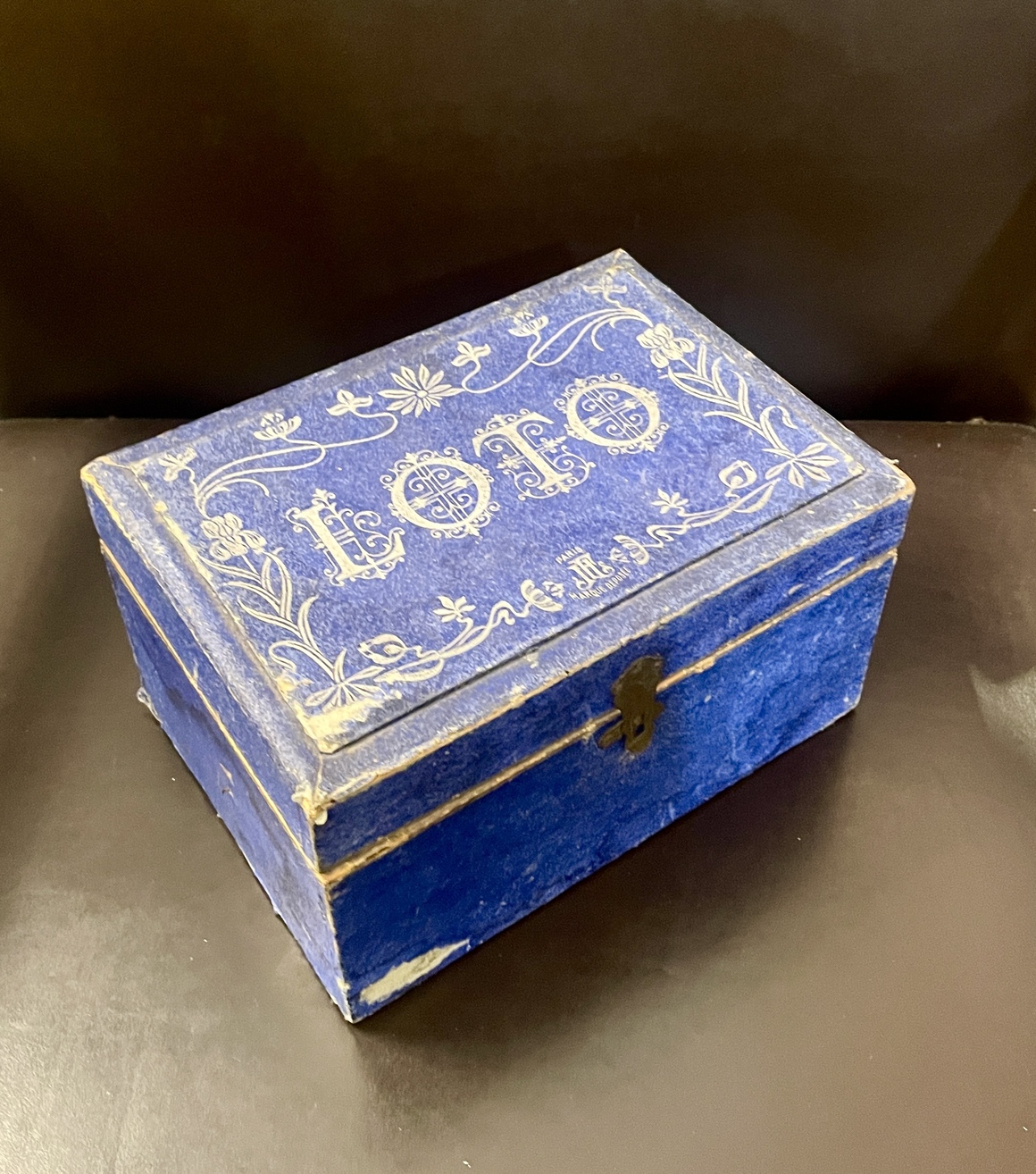 Boîte de jeu de loto, XXe siècle 