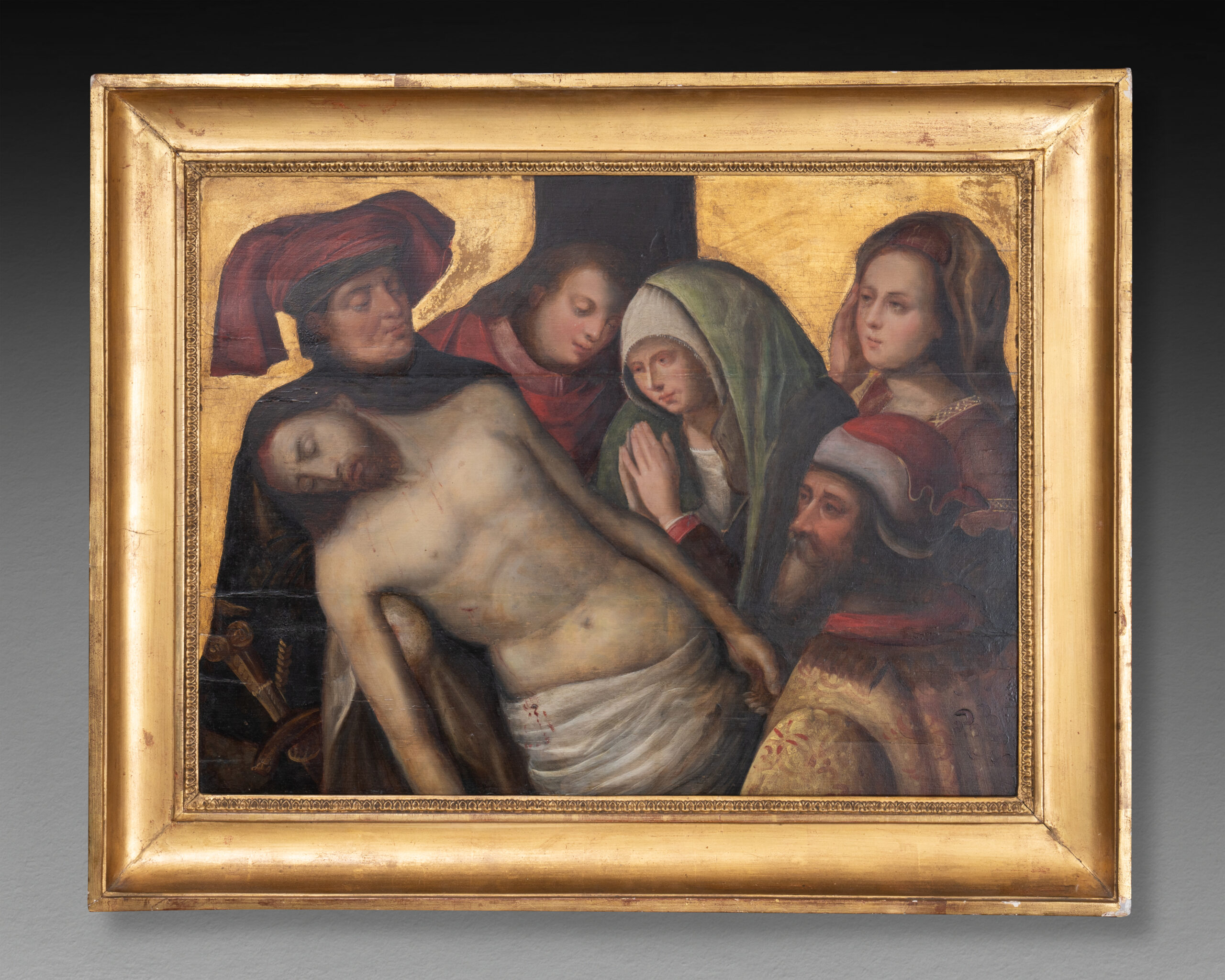 Déposition du Christ d’après un tableau perdu de Rogier Van der Weyden (mort en 1464), fin XVIe / début XVIIe siècle