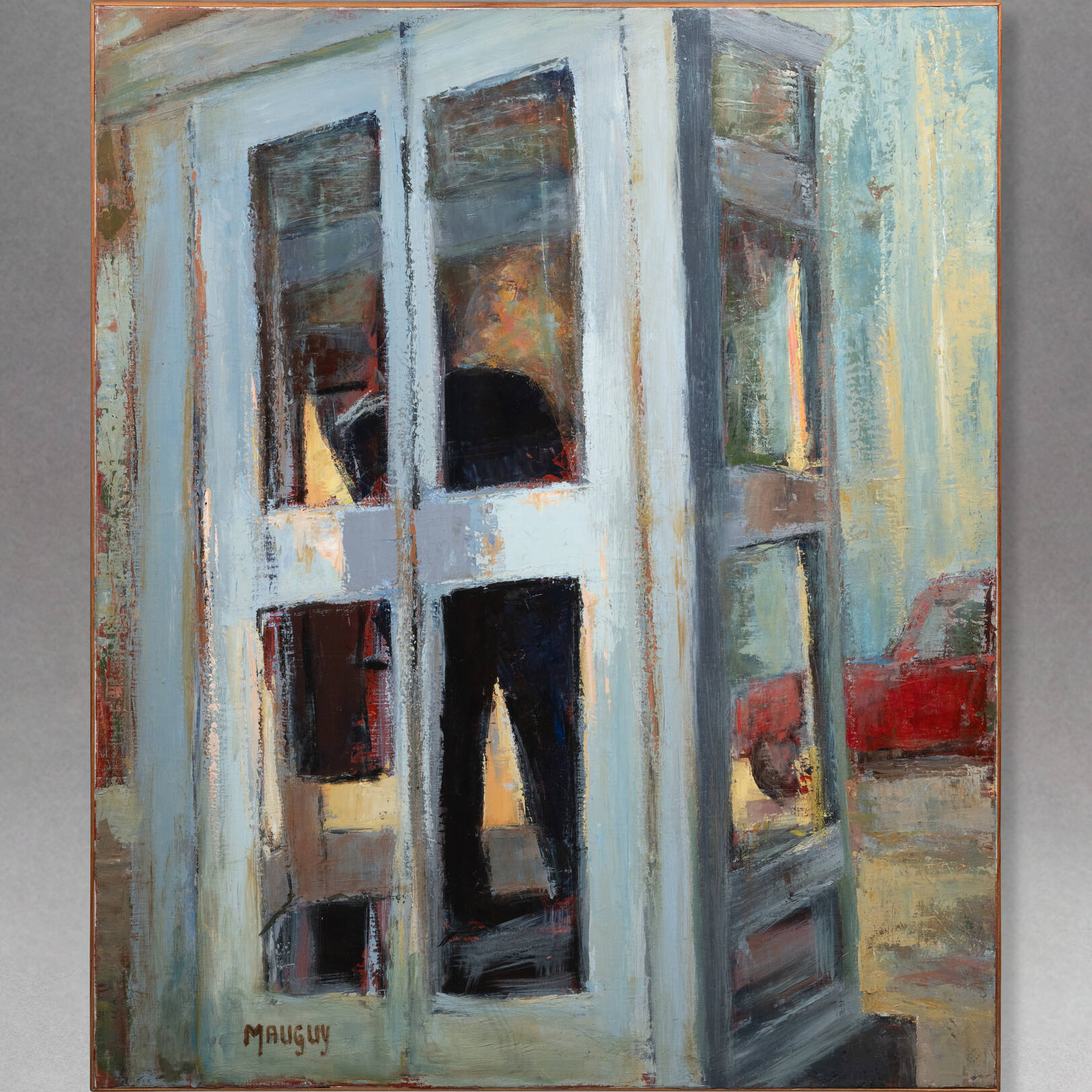 Huile sur toile signée Mauguy, XXIe siècle