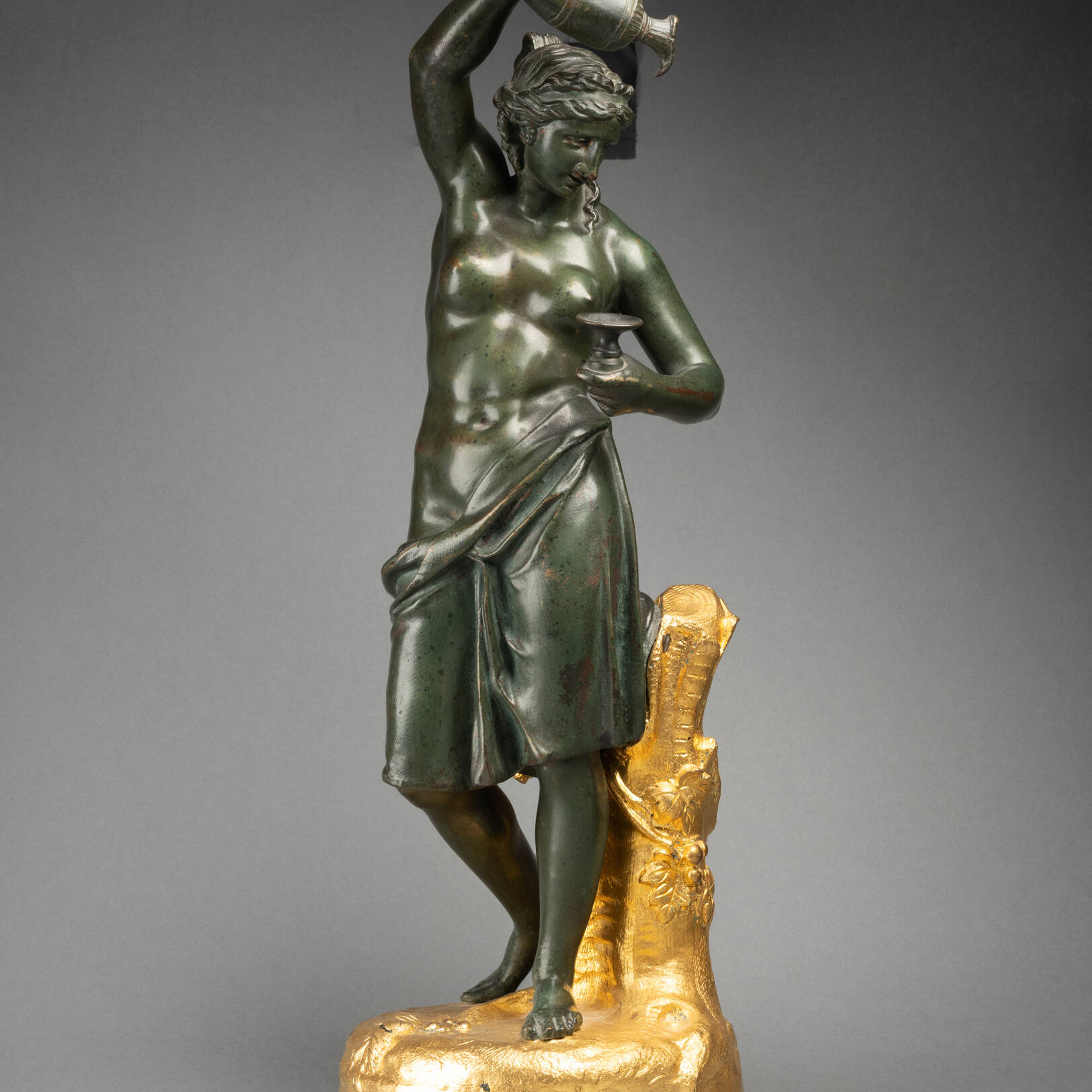 Bronze figurant Hébé, d’après une sculpture de Claude Michel, dit Clodion (1738-1814)