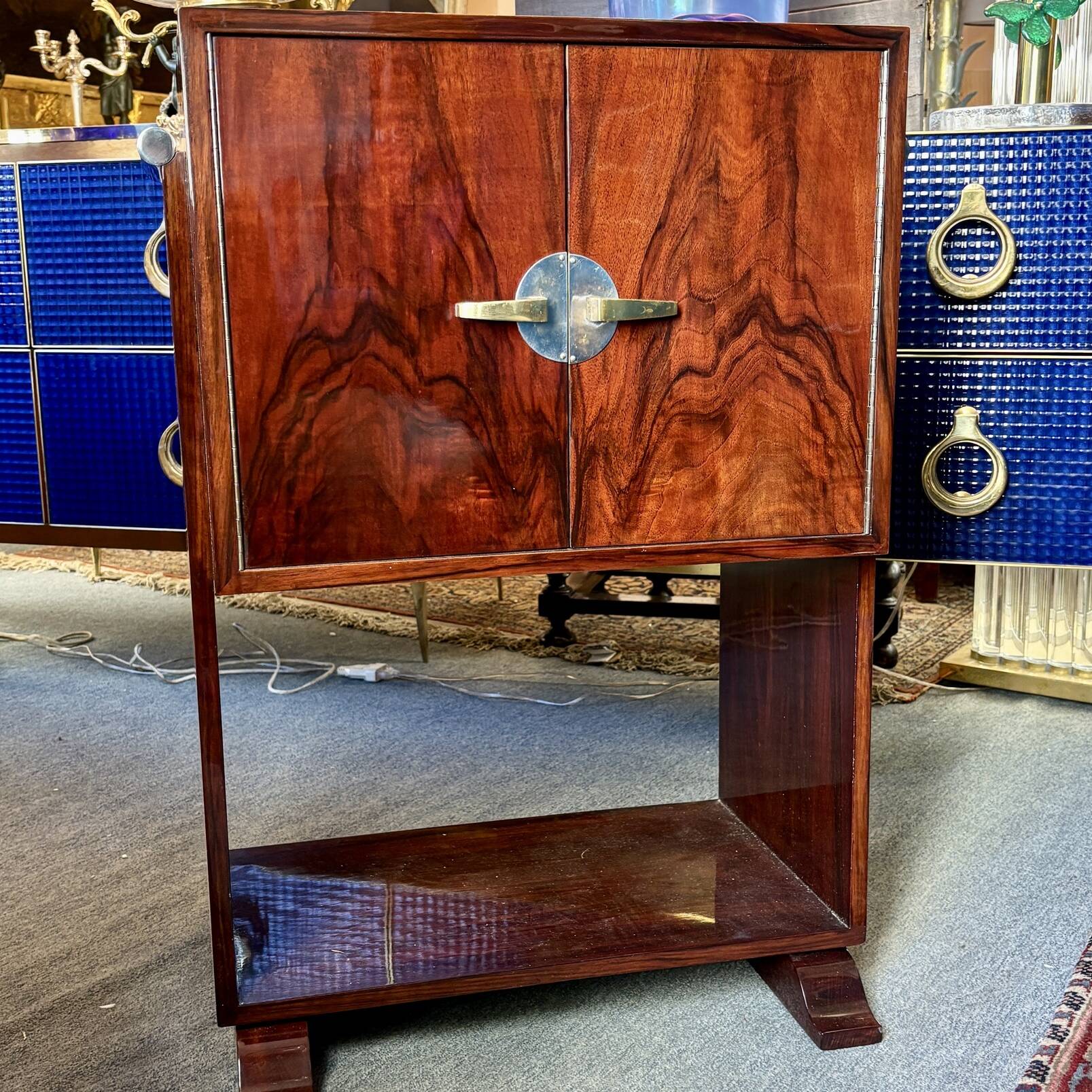 Petit meuble Art Déco en palissandre, XXe siècle