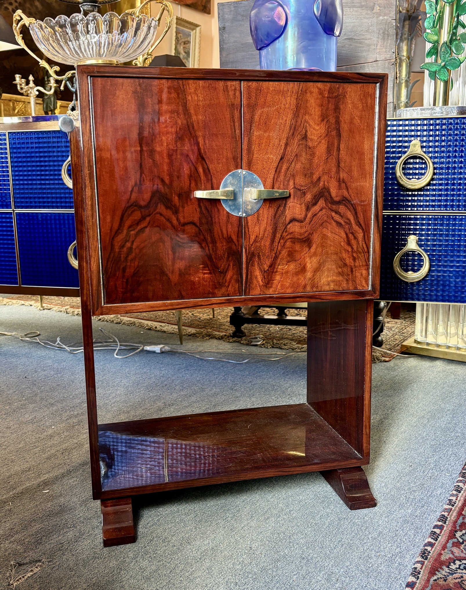 Petit meuble Art Déco en palissandre, XXe siècle