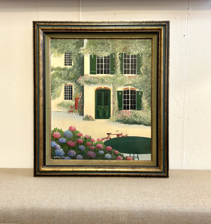 Alain Bonnec (né en 1952), La Maison aux Rosiers, XXe siècle