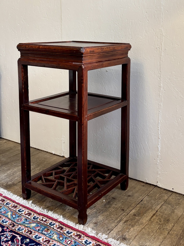 Small Indochinese Side Table, 19th Century