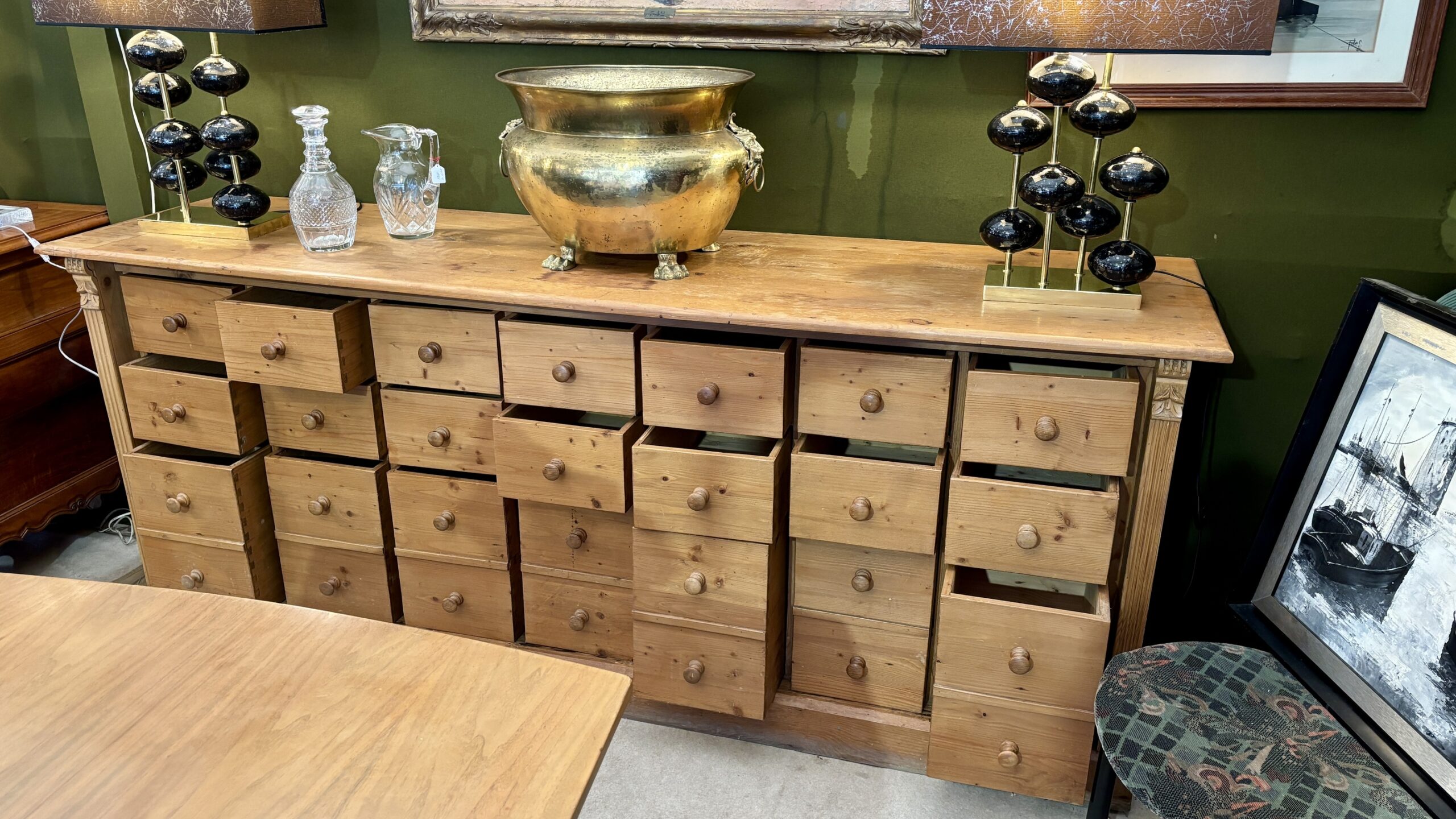 Meuble de métier, première moitié du XXe siècle