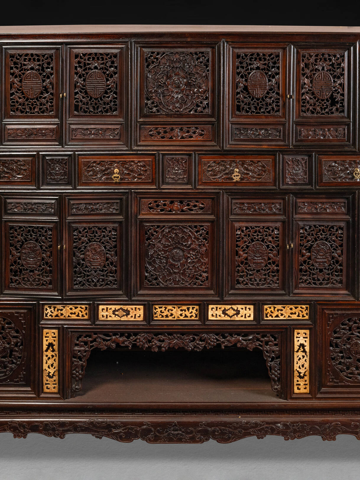 Chinese or Indochinese Cabinet, 19th Century