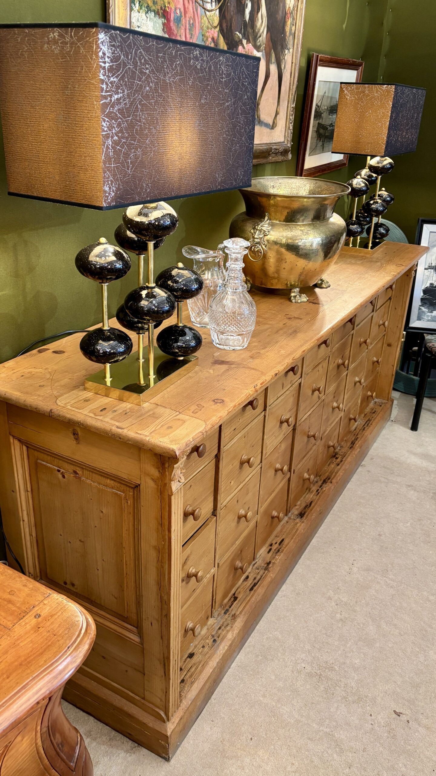 Meuble de métier, première moitié du XXe siècle