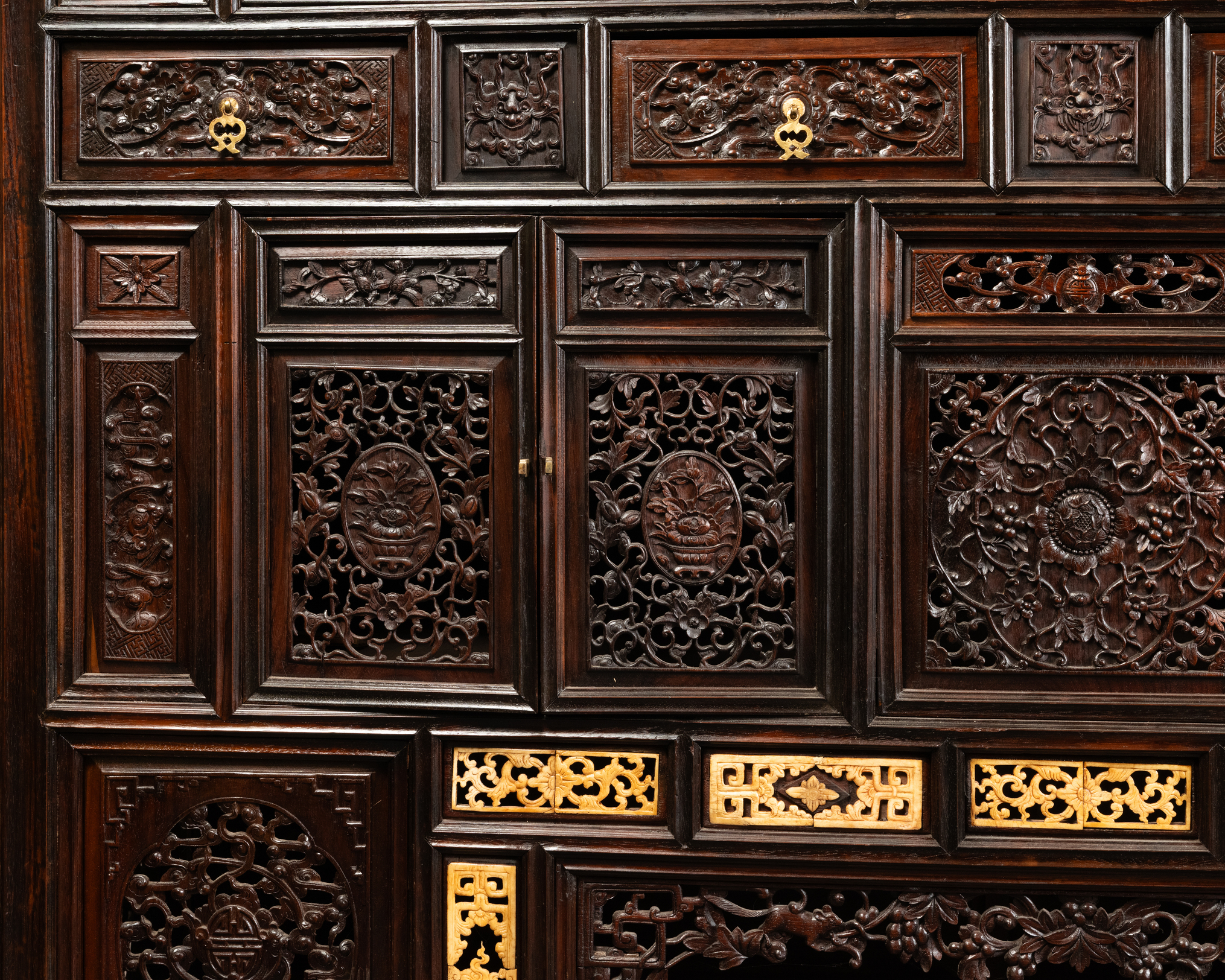 Chinese or Indochinese Cabinet, 19th Century