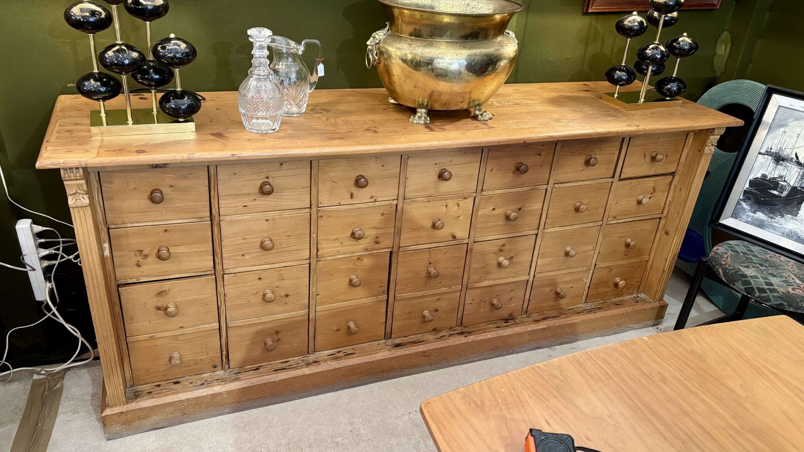 Meuble de métier, première moitié du XXe siècle