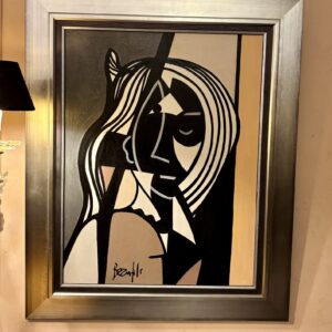 Portrait of a Young Woman by Jean-Luc Beaufils (born in 1953)