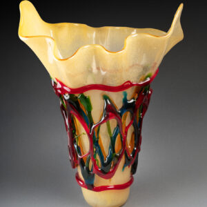 Large Murano Glass Vase, 21st Century