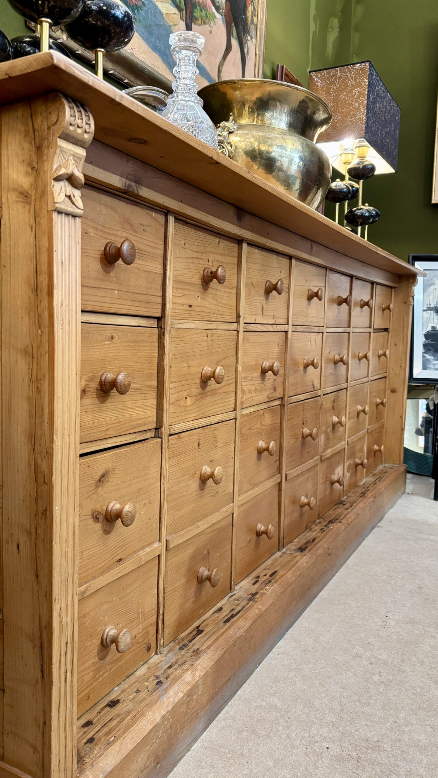 Meuble de métier, première moitié du XXe siècle