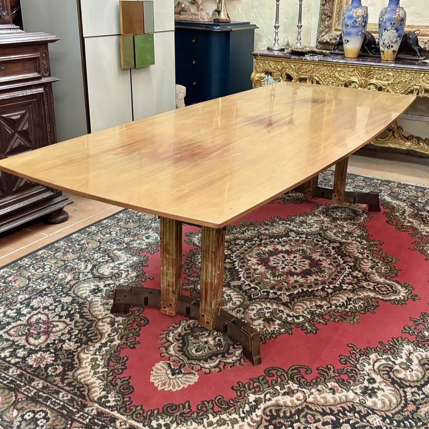 Long Dining Table from the 1950s/1960s