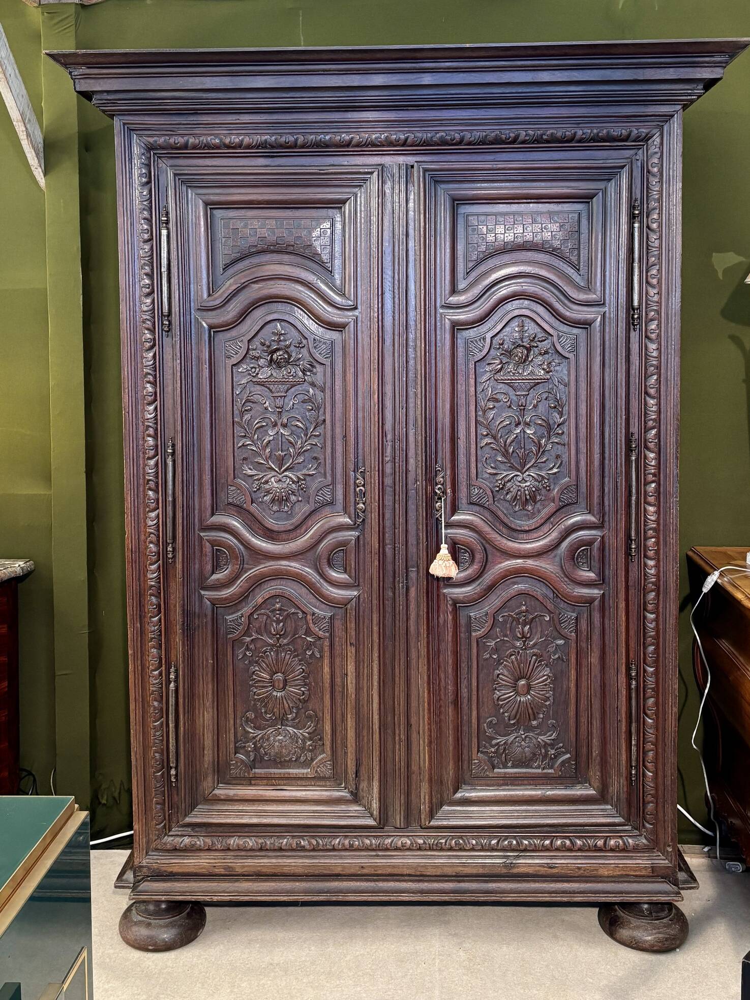 Small French Wardrobe Dating from the Late 17th Century