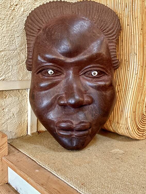 Masque africain / sculpture africaine, XXe siècle