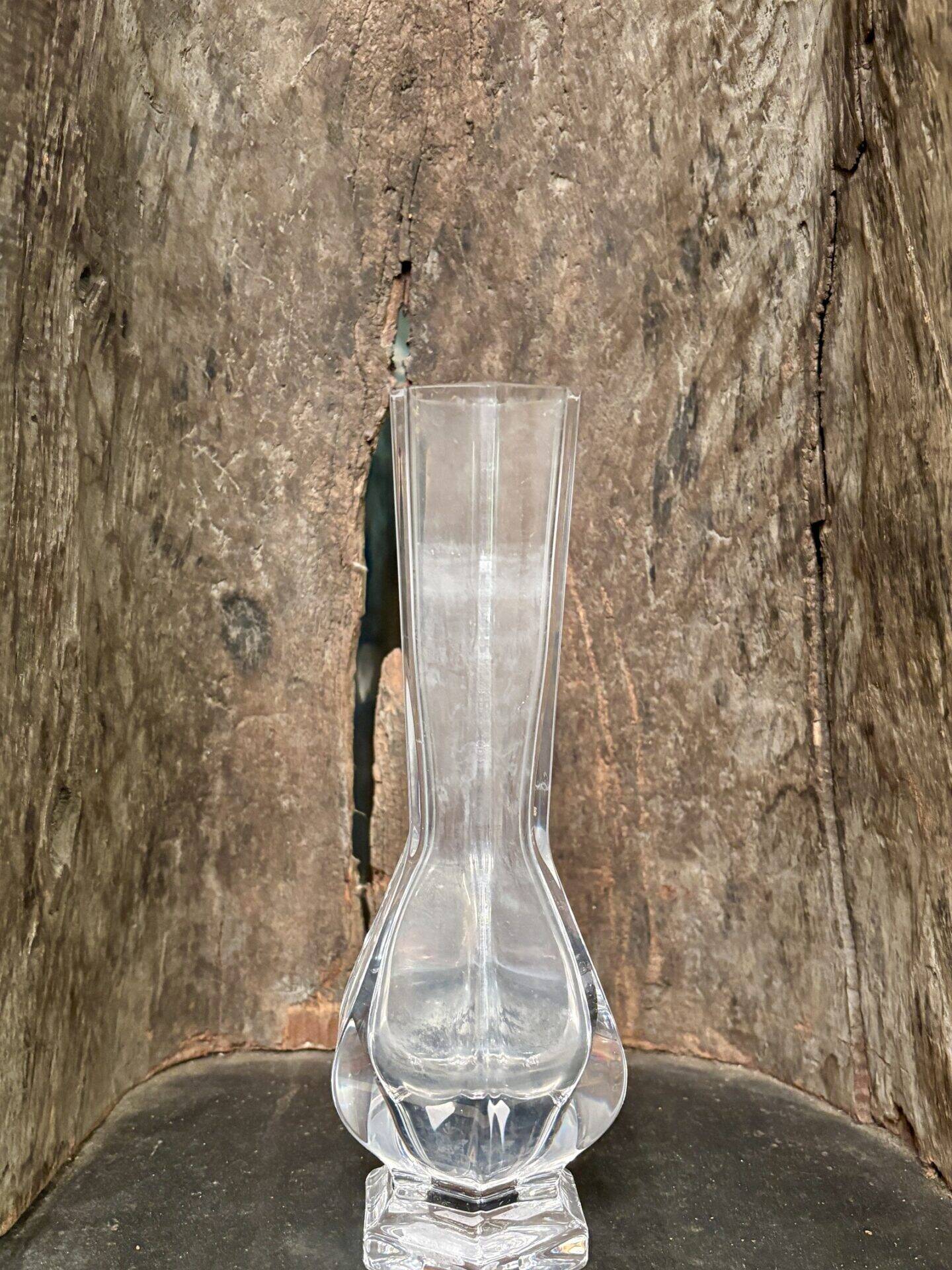 Vase en cristal de Sèvres, XXe siècle