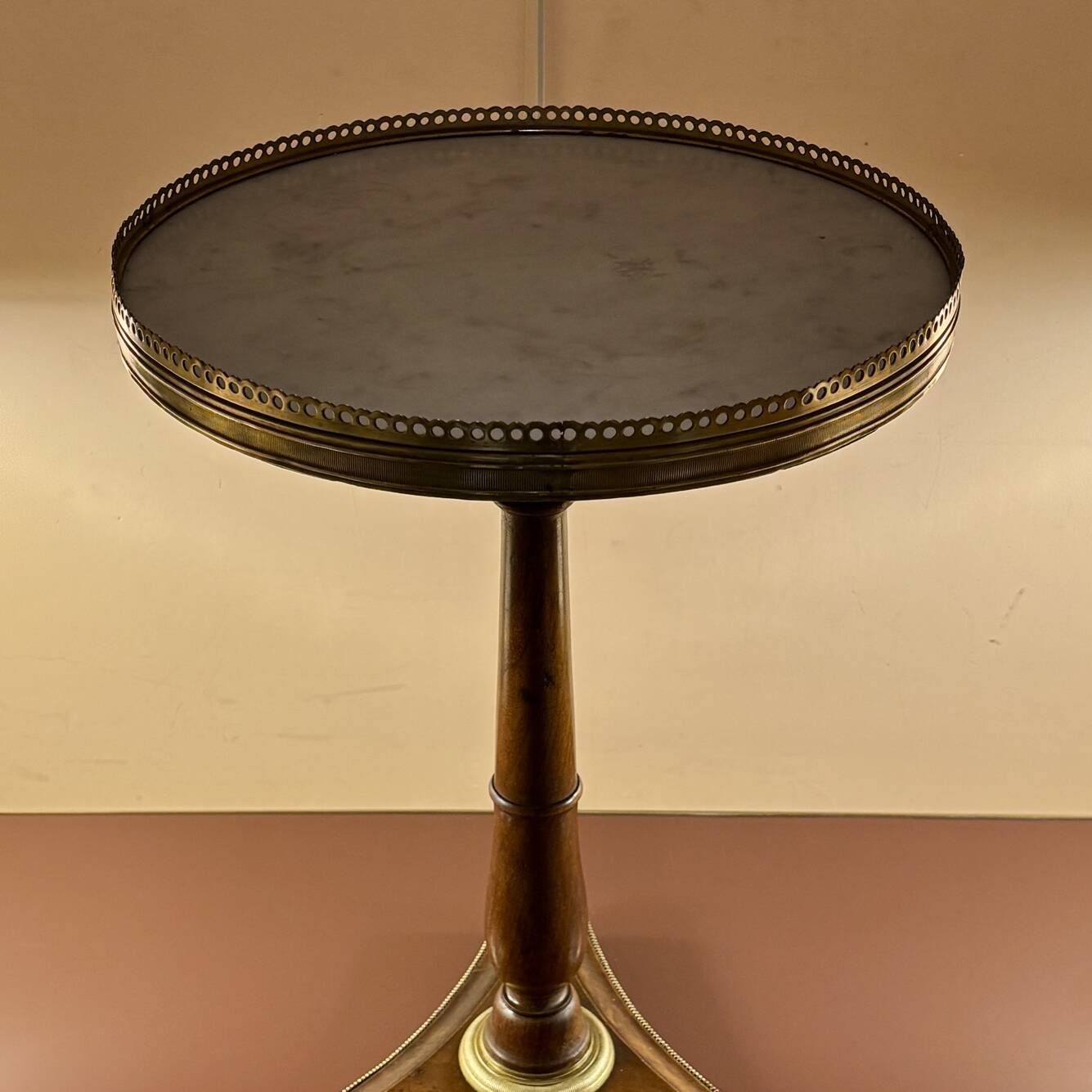Small Empire-style Side Table, Late 19th Century