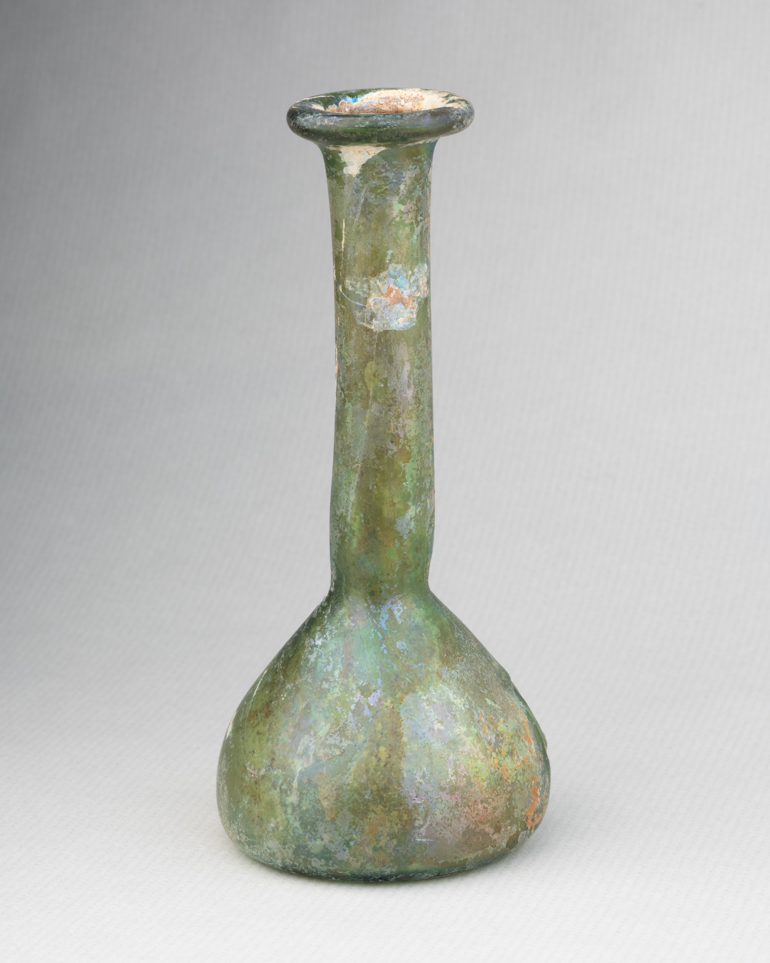 Grand lacrymatoire en verre, époque romaine tardive