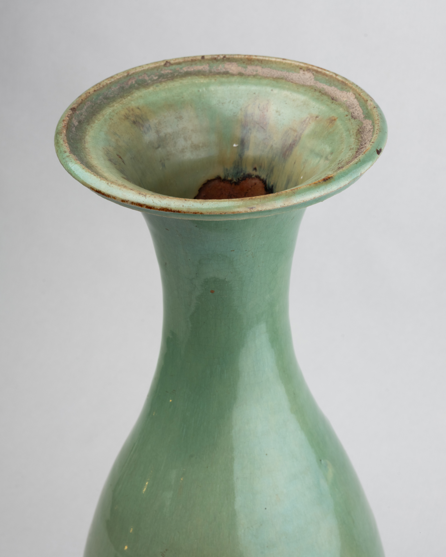 Ceramic Baluster Vase, 20th Century