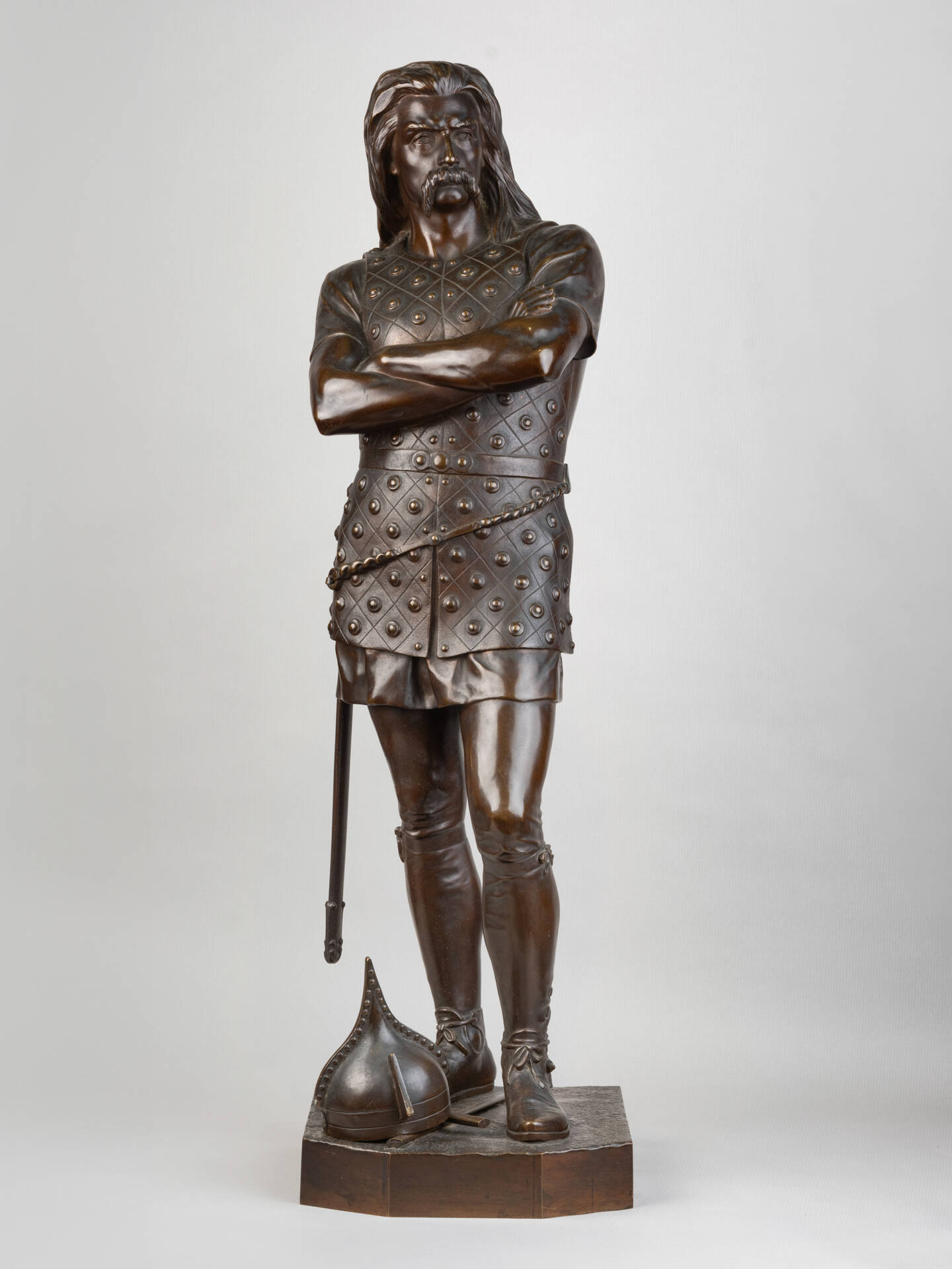 François Auguste Hippolyte Peyrol (1856 - 1929), Viking. Bronze, fin XIXe siècle