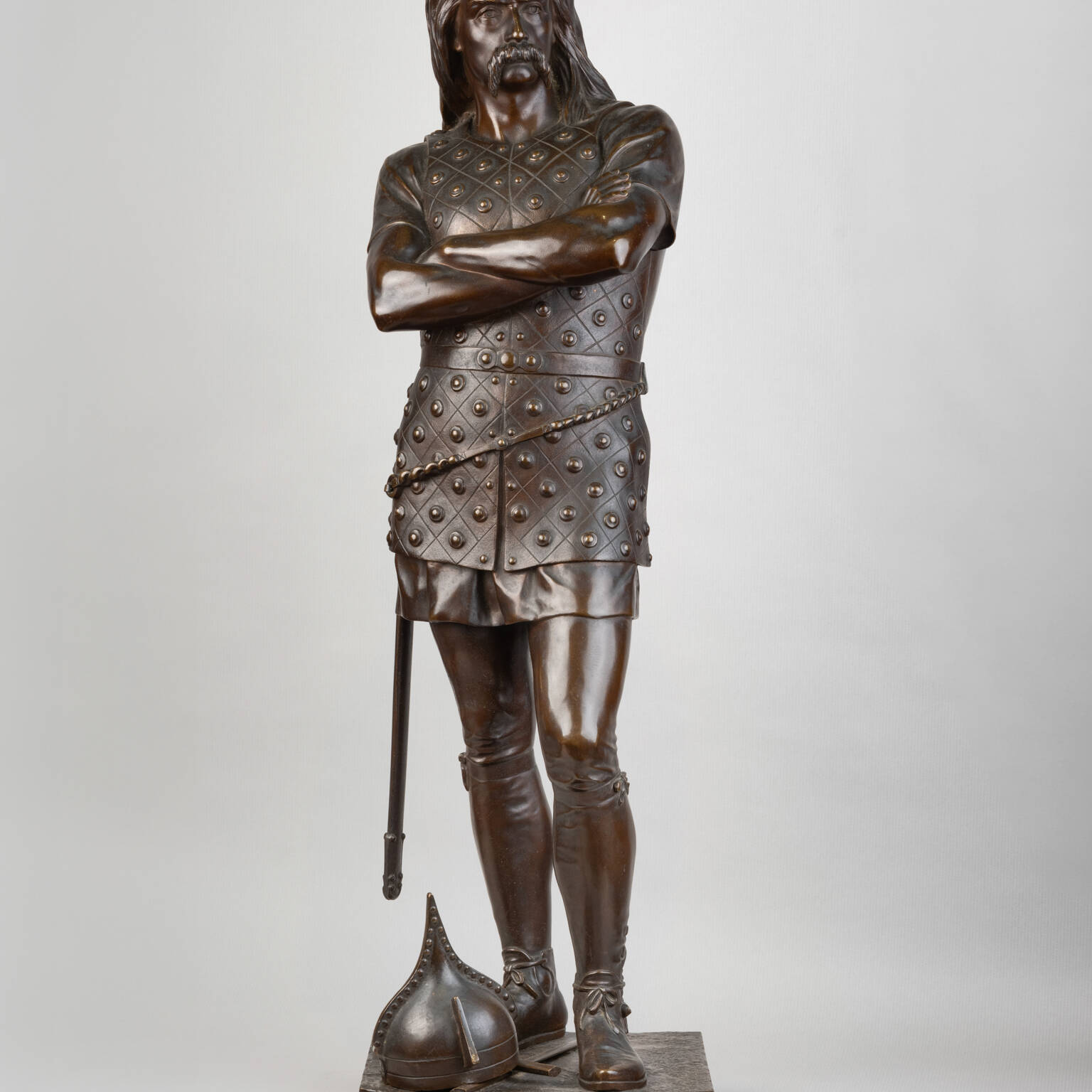 François Auguste Hippolyte Peyrol (1856 - 1929), Viking. Bronze, fin XIXe siècle