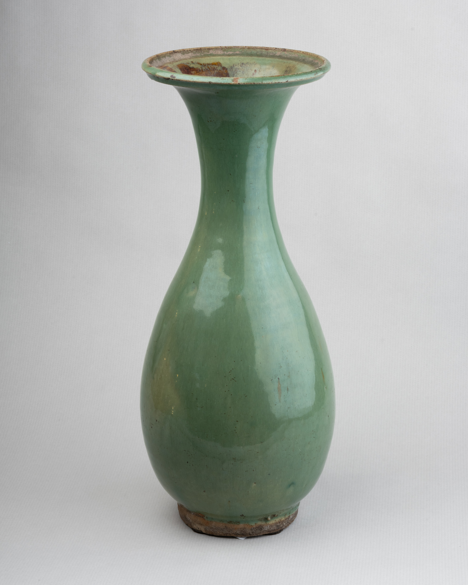 Ceramic Baluster Vase, 20th Century
