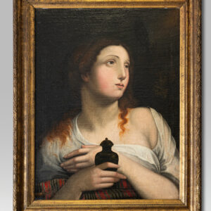 Portrait of Mary Magdalene, Oil on Canvas, Italian School, 17th Century