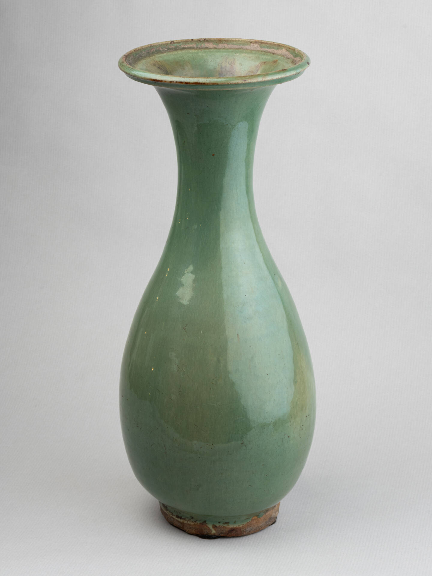 Ceramic Baluster Vase, 20th Century