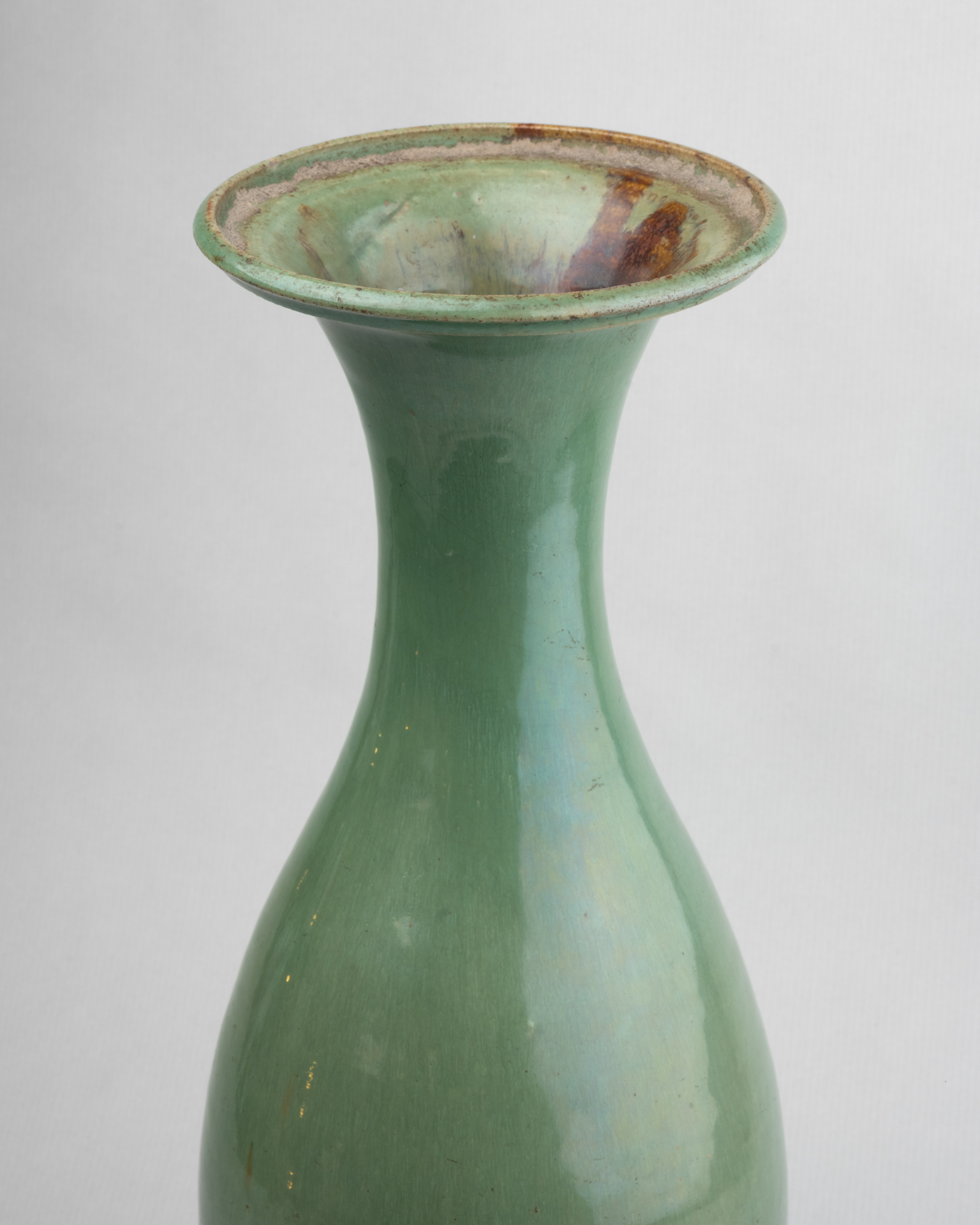 Ceramic Baluster Vase, 20th Century