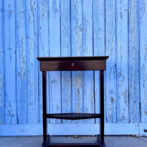 Small Mahogany Vanity Table, 19th Century