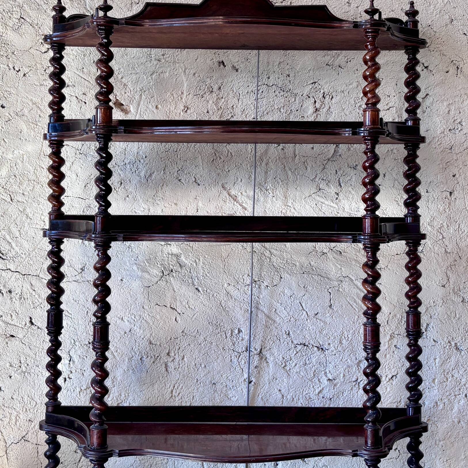 Étagère en palissandre, époque Napoléon III, XIXe siècle
