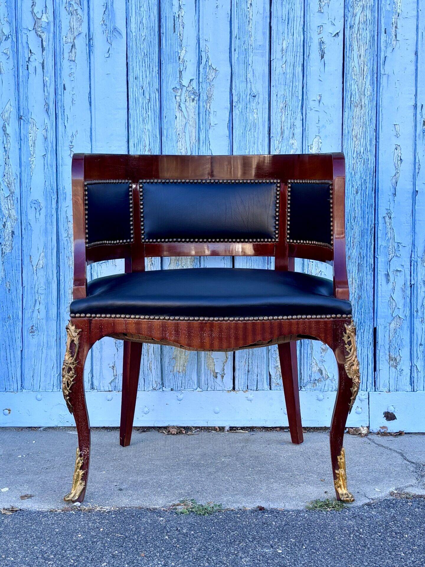 Fauteuil de bureau en hémicycle, XXe siècle