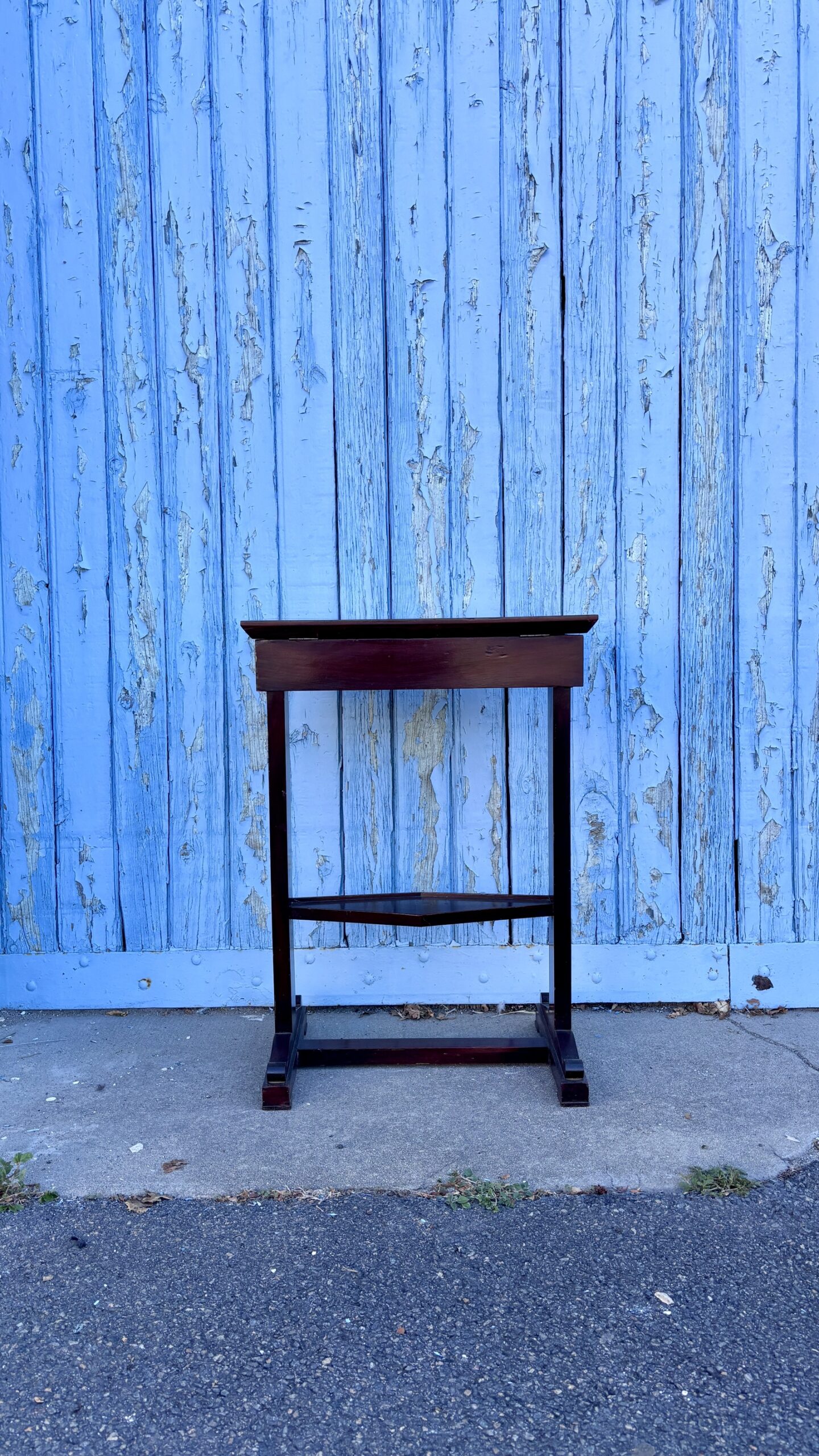 Petite coiffeuse en acajou, XIXe siècle