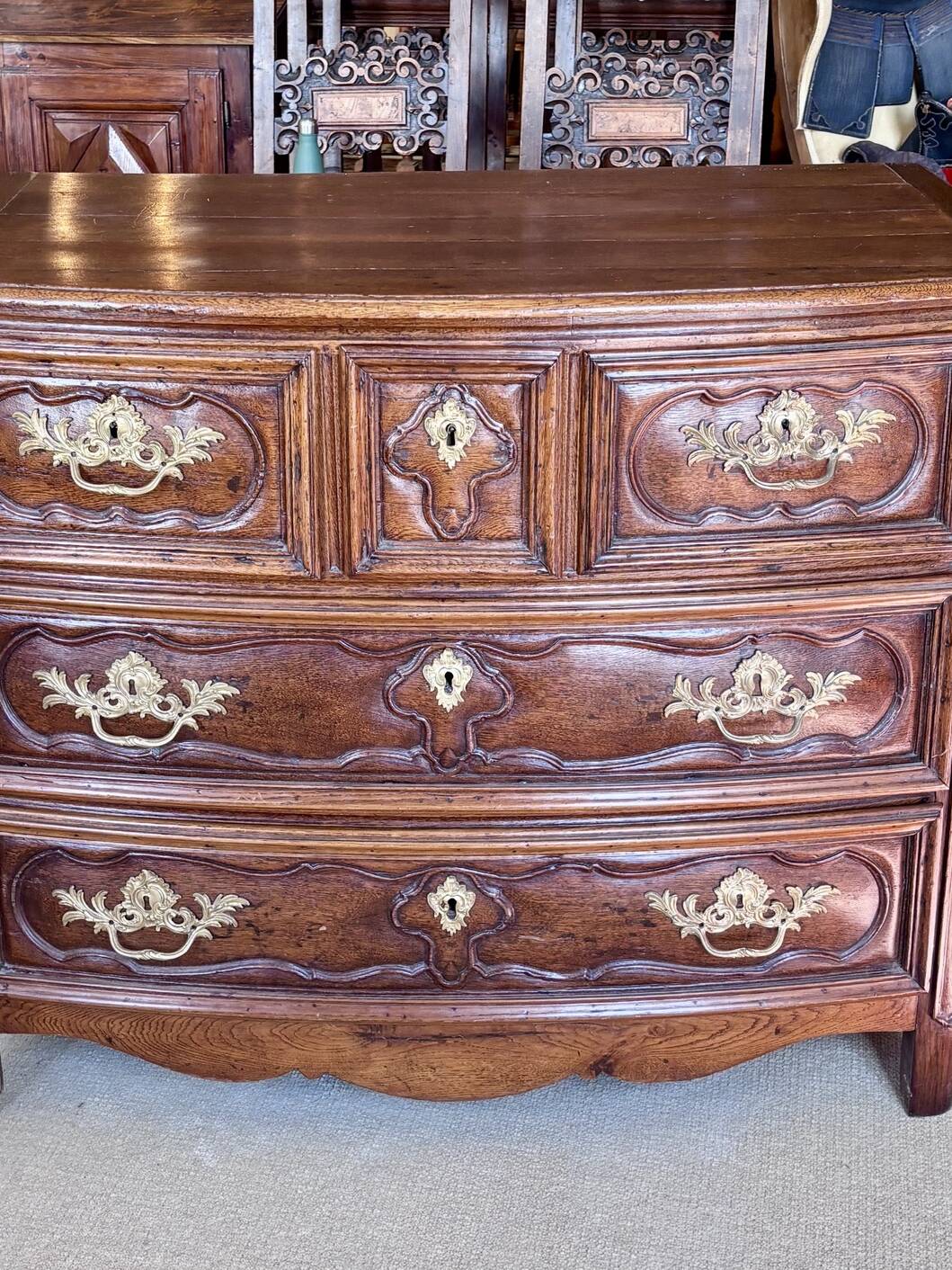 French Regency Period Oak Commode (18th Century)